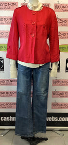 Nygard Red Car Jacket (Size 12)