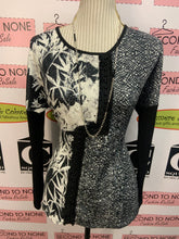 Load image into Gallery viewer, Sequin &amp; Mixed Print Top (Size S)

