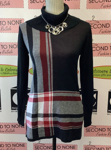 CLEO Plaid Sweater (Size S)