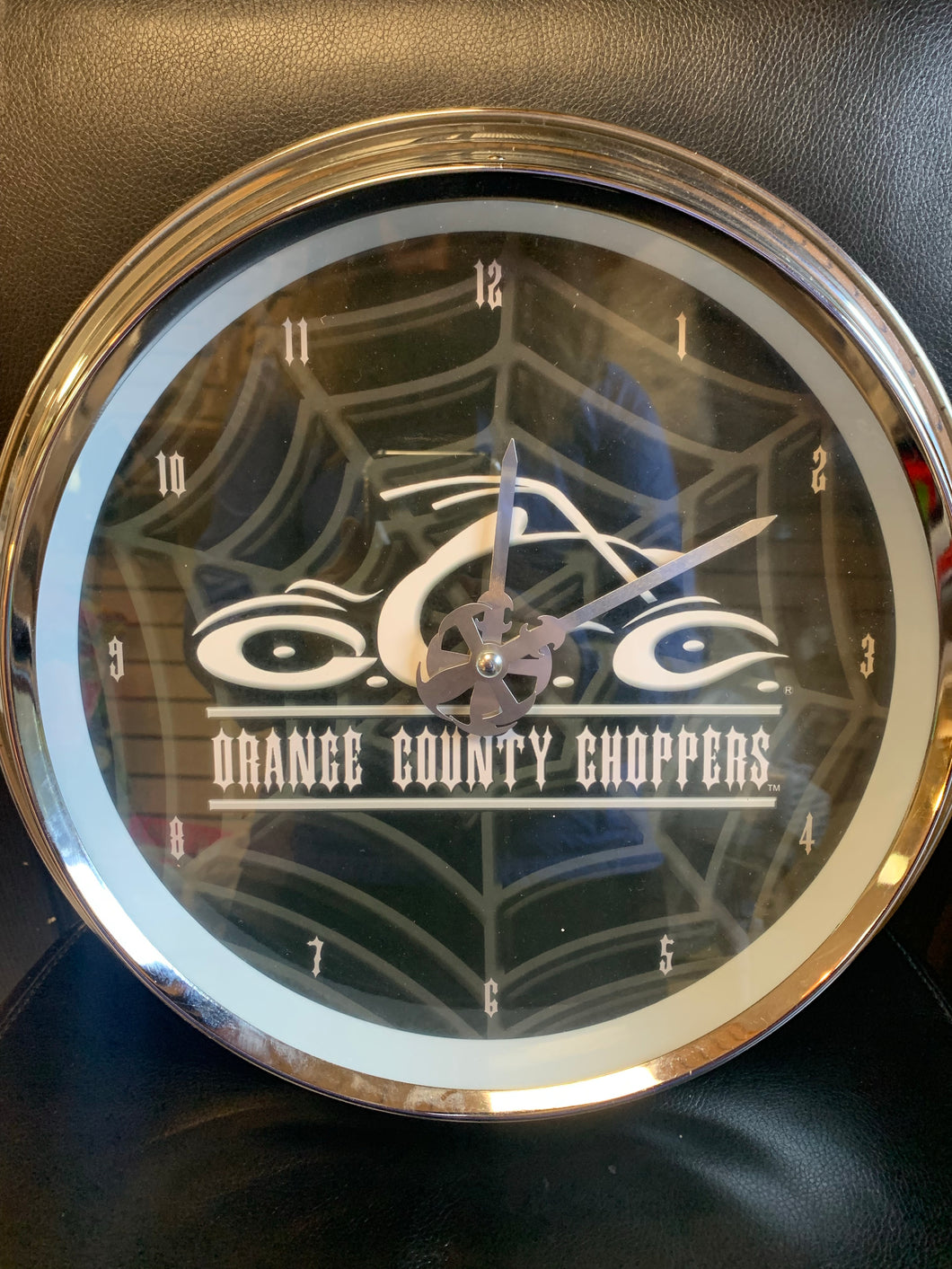 Reloj de pared de helicópteros del condado de Orange