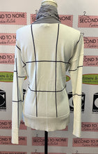 Load image into Gallery viewer, Spanner Stripe Neck Top (Size L)
