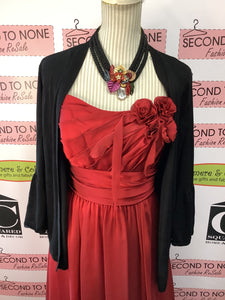Long Formal Red Dress (Size 14)