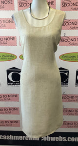 Beige 2.Pc Dress Set (Size 12)