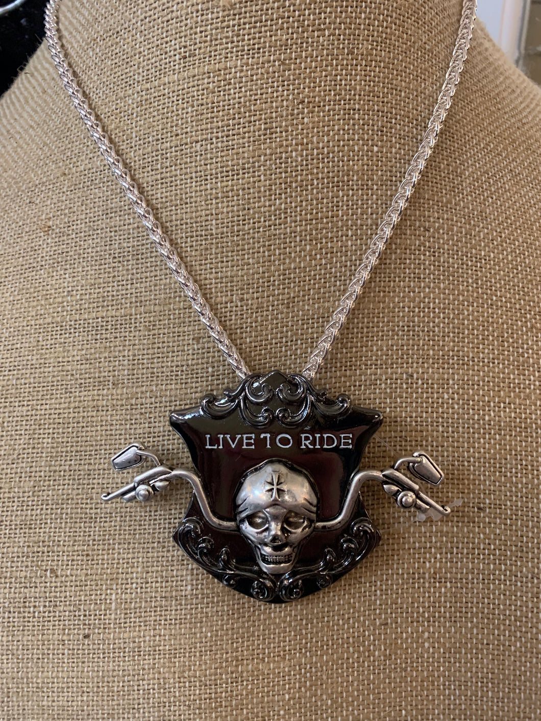 Live To Ride Necklace