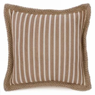 Brown Striped Pillow (Only 1 Left!)