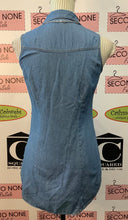 Load image into Gallery viewer, Sleeveless Soft Denim Top (S)
