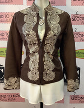 Load image into Gallery viewer, Silkland Brown Swirl Jacket (L)
