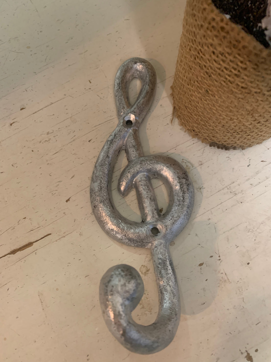 Treble Clef Hook (Only 1 Left!)