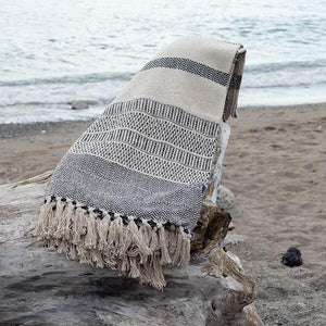 Cotton Fringe Throw (Only 1 Left!)
